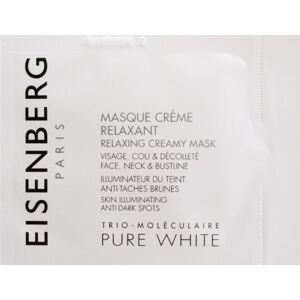 Eisenberg Pure White Masque Crème Relaxant hidratáló és világosító maszk a pigment foltok ellen 5 ml