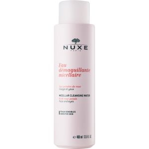 Nuxe Cleansers and Make-up Removers micellás víz normál és száraz, érzékeny bőrre az érzékeny arcbőrre és szemekre 400 ml
