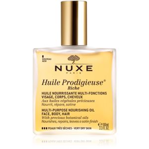 Nuxe Huile Prodigieuse Riche multifunkciós száraz olaj a nagyon száraz bőrre 100 ml