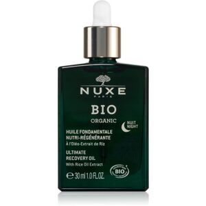 Nuxe Bio Organic Night Oil megújító olaj az arcbőr regenerálására és megújítására 30 ml