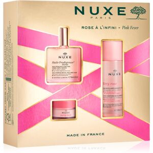 Nuxe Set 2023 Pink Fever karácsonyi ajándékszett (arcra, testre és hajra)