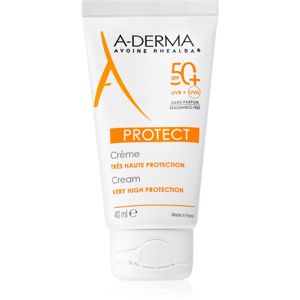 A-Derma Protect parfümmentes védő arckrém SPF 50+