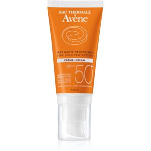 Avène Sun Sensitive védő arckrém száraz és érzékeny bőrre SPF 50+ 50 ml