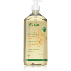 Melvita Extra-Gentle Shower Shampoo extra enyhe sampon az egész családnak 1000 ml