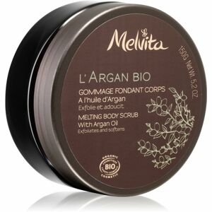 Melvita L'Argan Bio hidratáló testpeeling 150 g