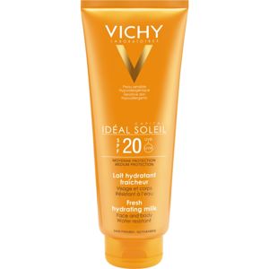 Vichy Idéal Soleil védő és hidratáló tej arcra és testre SPF 20