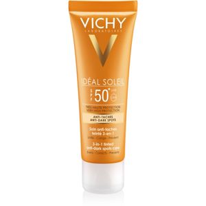 Vichy Capital Soleil tónusegyesítő arcápoló pigmentfoltok ellen 3 az 1-ben SPF 50+ Tinted 50 ml