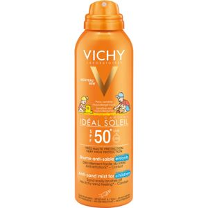 Vichy Idéal Soleil Capital gyengéd védő homoktaszító spray gyerekeknek SPF 50+