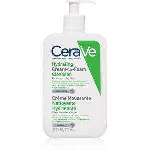 CeraVe Cleansers tisztító habzó krém normál és száraz bőrre 473 ml