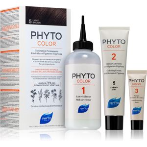 Phyto Color hajfesték ammónia nélkül árnyalat 5 Light Brown 1 db