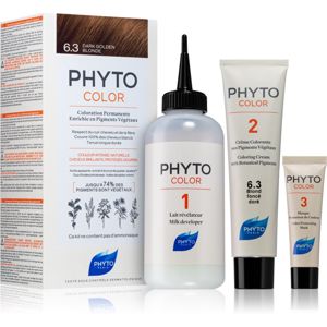 Phyto Color hajfesték ammónia nélkül árnyalat 6.3 Dark Golden Blonde