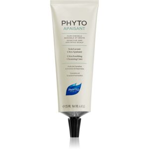 Phyto Phytoapaisant Ultra Soothing Cleansing Care gazdag tápláló és nyugtató krém a hajra és a fejbőrre 125 ml