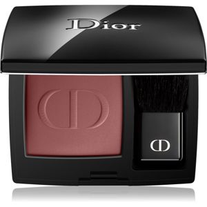 Dior Rouge Blush arcpirosító kompakt ecsettel és tükörrel árnyalat 555 Dolce Vita 6,7 g
