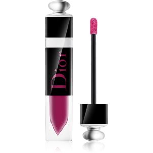 Dior Dior Addict Lacquer Plump hosszantartó folyékony rúzs a telt ajkakért árnyalat 777 Diorly 5,5 ml