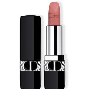 DIOR Rouge Dior hosszan tartó rúzs utántölthető árnyalat 100 Nude Look Matte 3,5 g
