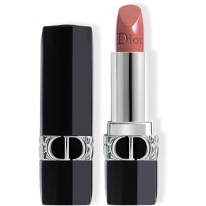 DIOR Rouge Dior hosszan tartó rúzs utántölthető árnyalat 100 Nude Look Metallic 3,5 g