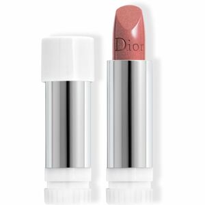 DIOR Rouge Dior The Refill hosszan tartó rúzs utántöltő árnyalat 100 Nude Look Metallic 3,5 g