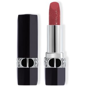 DIOR Rouge Dior The Atelier of Dreams Limited Edition hosszan tartó rúzs árnyalat 674 Midnight Rose 3,5 g