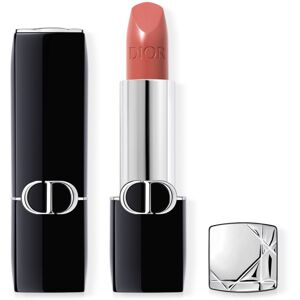 DIOR Rouge Dior hosszan tartó rúzs utántölthető árnyalat 100 Nude Look Satin 3,5 g