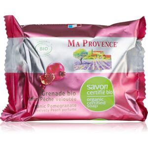 Ma Provence Pomegranate & Velvety Peach természetes szilárd szappan 75 g