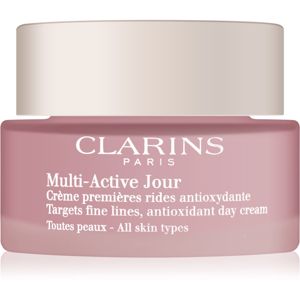 Clarins Multi-Active Jour Antioxidant Day Lotion antioxidáns nappali krém minden bőrtípusra SPF 15 50 ml