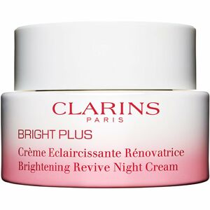 Clarins Bright Plus Brightening Revive Night Cream energetizáló krém egységesíti a bőrszín tónusait 50 ml