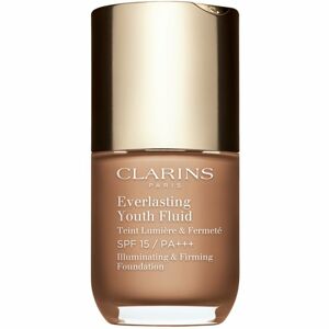 Clarins Everlasting Youth Fluid élénkítő make-up SPF 15 árnyalat 112.3 Sandalwood 30 ml