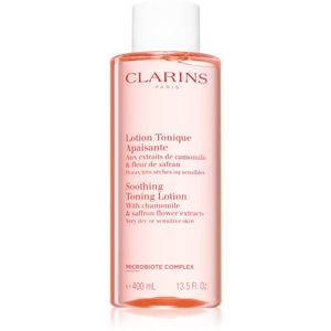 Clarins CL Cleansing Soothing Toning Lotion nyugtató tonikum az érzékeny, nagyon száraz bőrre 400 ml
