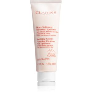 Clarins CL Cleansing Soothing Gentle Foaming Cleanser tisztító habzó krém az arcbőr megnyugtatására 125 ml