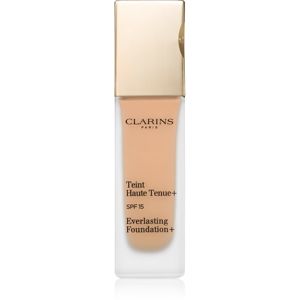 Clarins Everlasting Foundation+ hosszan tartó folyékony make-up SPF 15 árnyalat 112,5 Caramel 30 ml
