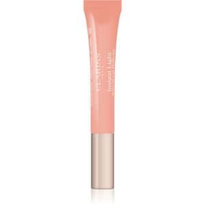 Clarins Lip Perfector Shimmer ajakfény hidratáló hatással árnyalat 02 Apricot Shimmer 12 ml