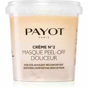 Payot Crème No.2 Masque Peel-Off Douceur lehúzható arcmaszk az arcbőr megnyugtatására 10 g