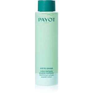 Payot Pâte Grise Mattifying Bi-Phase Powder Lotion tisztító arcvíz kombinált és zsíros bőrre 200 ml