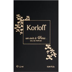 Korloff Un Soir A Paris Eau de Parfum hölgyeknek 1.2 ml