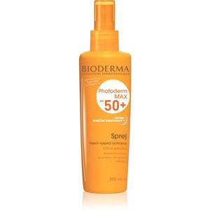 Bioderma Photoderm Max Spray parfümmentes napozó spray SPF 50+ 200 ml