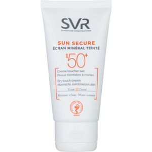 SVR Sun Secure tonizáló krém normális és vegyes bőrre ásványi anyagokból SPF 50+ 60 g