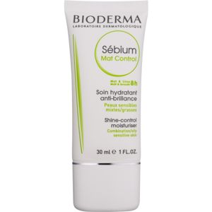 Bioderma Sébium Mat Control könnyű hidratáló krém a fénylő arcbőr és a kitágult pórusok ellen 30 ml