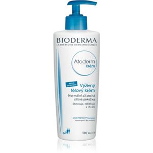 Bioderma Atoderm Cream tápláló testápoló krém normál és száraz érzékeny bőrre illatosított 500 ml
