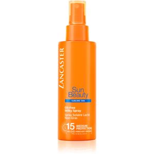 Lancaster Sun Beauty Oil-Free Milky Spray könnyed naptej spray formában SPF 15 150 ml