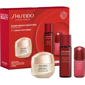 Shiseido Benefiance Power Wrinkle Smoothing Starter Kit ajándékszett (érett bőrre)