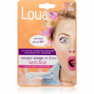 Loua Anti-Aging Face Mask szövet arcmaszk a ráncok ellen 23 ml