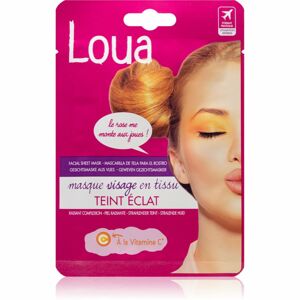 Loua Skin Brightening Face Mask fehérítő gézmaszk 23 ml