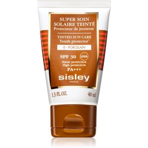 Sisley Sun védő tonizáló krém arcra SPF 30 árnyalat 0 Porcelain 40 ml