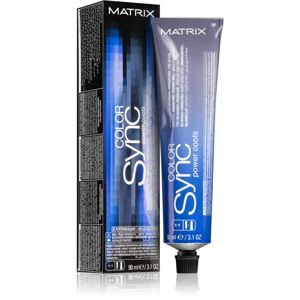 Matrix Color Sync Power Cools tartós hajfesték árnyalat 7VA Medium Blond Violet Ash 90 ml