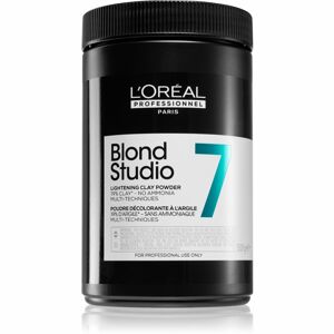 L’Oréal Professionnel Blond Studio Lightening Clay Powder élénkítő púder ammónia nélkül 500 g