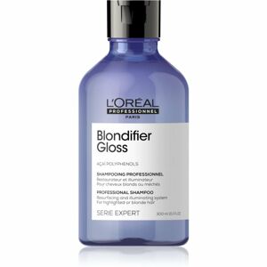 L’Oréal Professionnel Serie Expert Blondifier megszépítő és regeneráló sampon szőkített, melírozott, hideg szőke hajra 300 ml