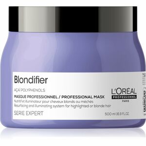 L’Oréal Professionnel Serie Expert Blondifier regeneráló és helyreállító maszk a szőke és melírozott hajra 500 ml