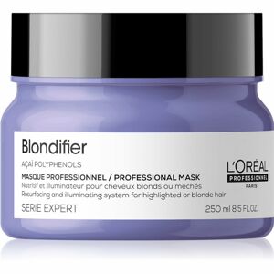 L’Oréal Professionnel Serie Expert Blondifier regeneráló és helyreállító maszk a szőke és melírozott hajra 250 ml
