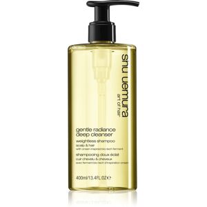Shu Uemura Deep Cleanser Gentle Radiance finom állagú tisztító sampon az egészséges és gyönyörű hajért 400 ml