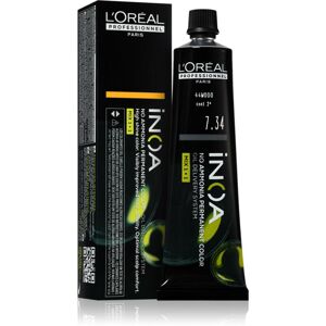 L’Oréal Professionnel Inoa tartós hajfesték ammónia nélkül árnyalat 7.34 60 ml